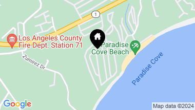 Map of 241 Paradise Cove RD, MALIBU CA, 90265