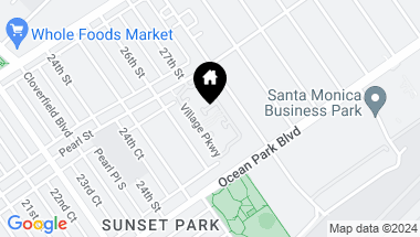 Map of 56 Village, Santa Monica CA, 90405