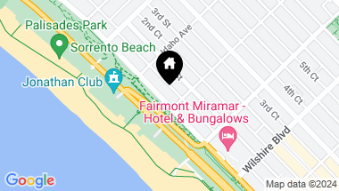 Map of 951 OCEAN Avenue 304, Santa Monica CA, 90403