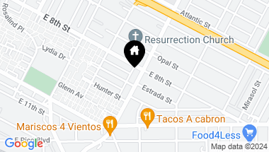 Map of 1215 S Lorena Street, Los Angeles CA, 90023