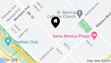 Map of 1024 5th Street 3, Santa Monica CA, 90403