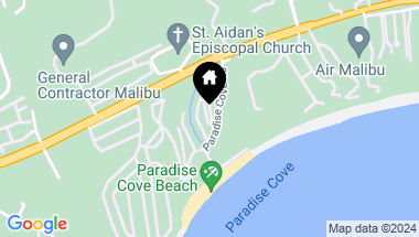 Map of 15 Paradise Cove Road, Malibu CA, 90265