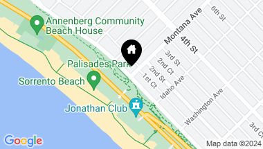 Map of 801 Ocean Avenue 506, Santa Monica CA, 90403