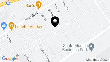 Map of 2425 29th Street, Santa Monica CA, 90405