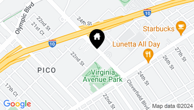 Map of 2241 Virginia Avenue 6, Santa Monica CA, 90404