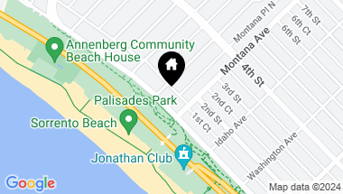 Map of 701 Ocean Avenue 209, Santa Monica CA, 90402