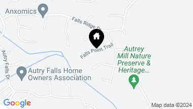 Map of 340 Falls Point Trail, Johns Creek GA, 30022
