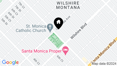 Map of 1111 Lincoln Blvd, Santa Monica CA, 90403