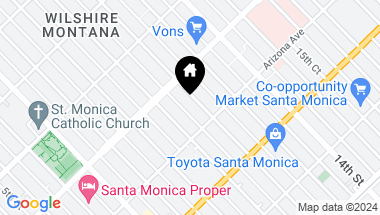 Map of 1234 12th Street 5, Santa Monica CA, 90401