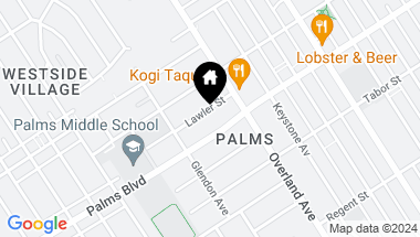 Map of 10740 Lawler Street 9, Los Angeles CA, 90034