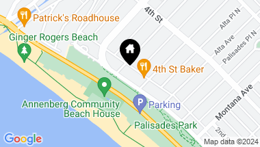 Map of 413 Ocean Avenue, Santa Monica CA, 90402