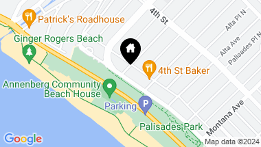 Map of 401 Ocean Avenue 5, Santa Monica CA, 90402