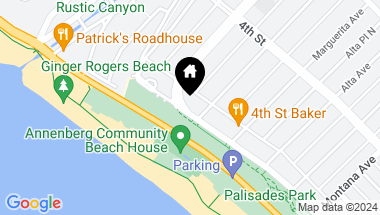 Map of 201 Ocean Avenue 610B, Santa Monica CA, 90402