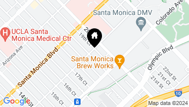 Map of 1912 Broadway Unit: 202, Santa Monica CA, 90404