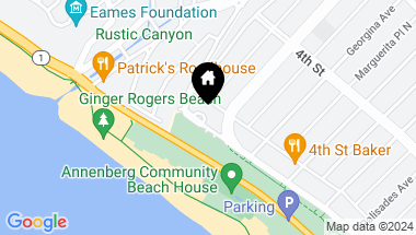 Map of 201 OCEAN Avenue 1509P, Santa Monica CA, 90402
