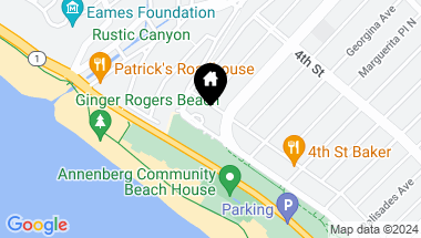 Map of 201 Ocean Avenue 403B, Santa Monica CA, 90402
