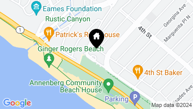 Map of 201 Ocean Ave Unit: 1403B, Santa Monica CA, 90402