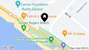 Map of 201 OCEAN Avenue 1801B, Santa Monica CA, 90402