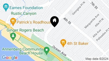Map of 202 SAN VICENTE Boulevard 9, Santa Monica CA, 90402