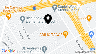 Map of 2706 Butler Ave, Los Angeles CA, 90064