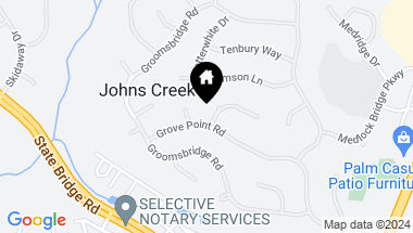 Map of 200 Coles Hill Court, Johns Creek GA, 30022