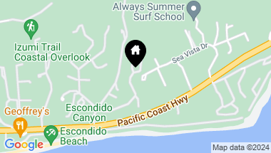Map of 27058 Sea Vista Dr, Malibu CA, 90265