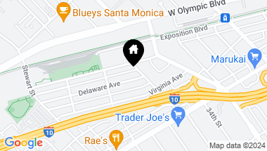Map of 3047 Delaware Ave, Santa Monica CA, 90404