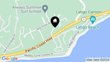 Map of 26799 Pacific Coast Highway, Malibu CA, 90265