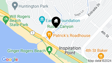 Map of 201 Entrada Dr, Santa Monica CA, 90402