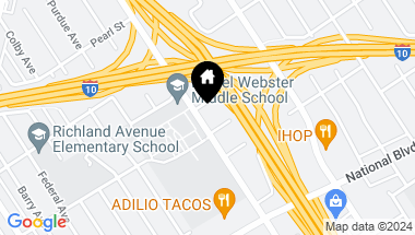 Map of 2710 Sawtelle Blvd, Los Angeles CA, 90064