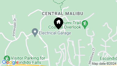 Map of 27366 Winding Way, Malibu CA, 90265