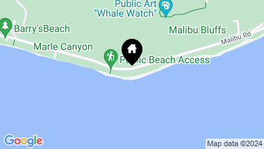 Map of 24380 Malibu Road, Malibu CA, 90265
