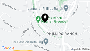 Map of 51 Country Wood Drive, Phillips Ranch CA, 91766