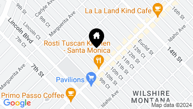 Map of 723 10th St, Santa Monica CA, 90402