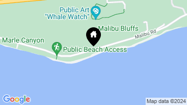 Map of 24300 Malibu Rd, Malibu CA, 90265