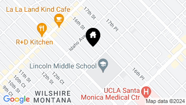 Map of 939 15th Street 7, Santa Monica CA, 90403