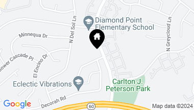Map of 24177 Willow Creek Road, Diamond Bar CA, 91765