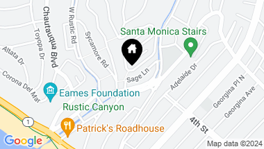Map of 267 AMALFI Drive, Santa Monica CA, 90402