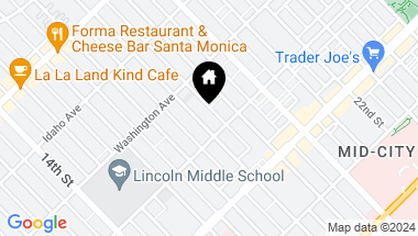 Map of 1041 18th Street 5, Santa Monica CA, 90403