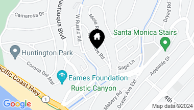 Map of 365 Sycamore Road, Santa Monica CA, 90402
