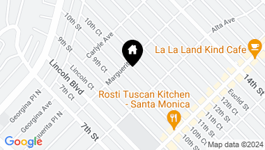 Map of 517 10TH Street, Santa Monica CA, 90402