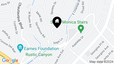 Map of 314 AMALFI Drive, Santa Monica CA, 90402