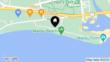 Map of 23618 Malibu Colony Rd Unit: 56, Malibu CA, 90265