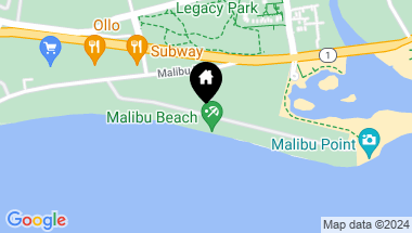 Map of 119 MALIBU COLONY Road, Malibu CA, 90265