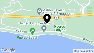 Map of 24824 Pacific Coast Highway, Malibu CA, 90265