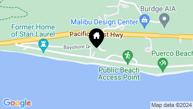 Map of 25225 Malibu Road, Malibu CA, 90265