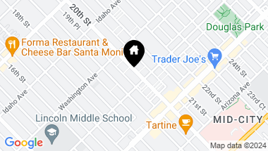 Map of 1044 20TH Street G, Santa Monica CA, 90403
