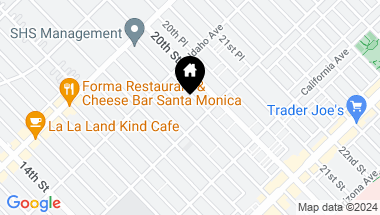 Map of 943 19th Street, Santa Monica CA, 90403