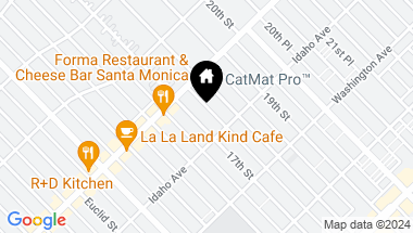 Map of 833 17th Street 8, Santa Monica CA, 90403