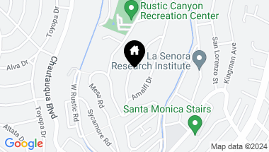 Map of 532 Spoleto Dr, Pacific Palisades CA, 90272
